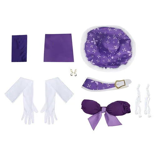 Nico Robin 15th Anniversary Purple Cosplay Dress