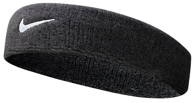 Nike Swoosh Headband (Black/White)