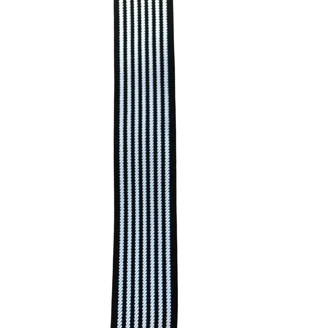 Noir Stripes elastic (trim)