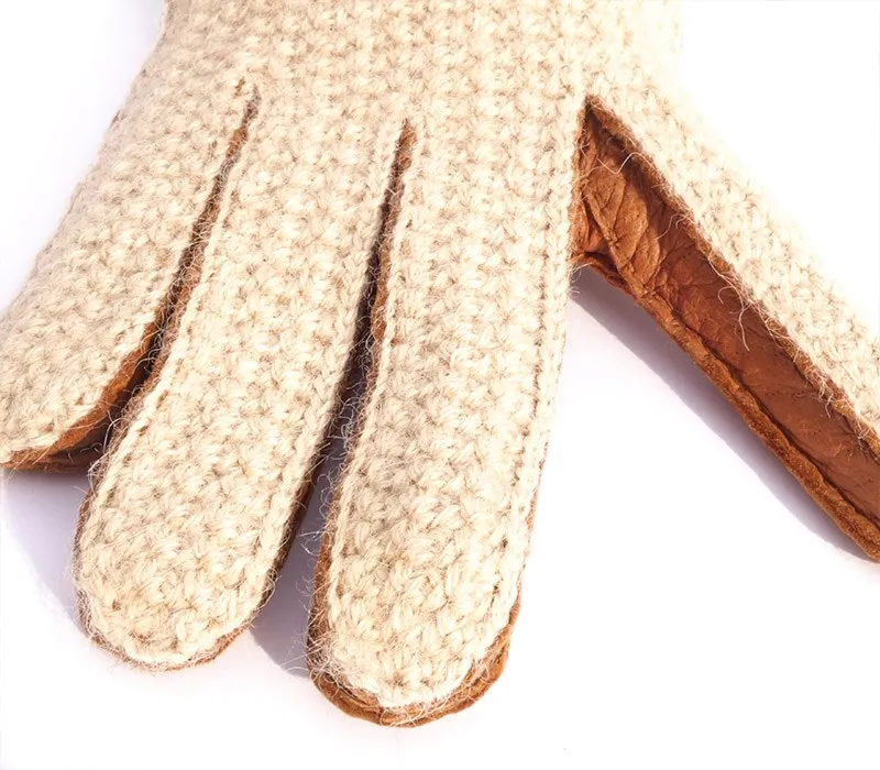 Nuria - Peccary leather gloves