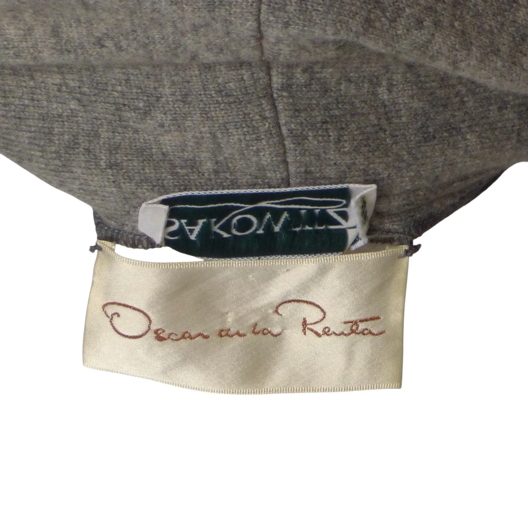 OSCAR DE LA RENTA- 1984 2pc Wool Sweater Dress, Size 6