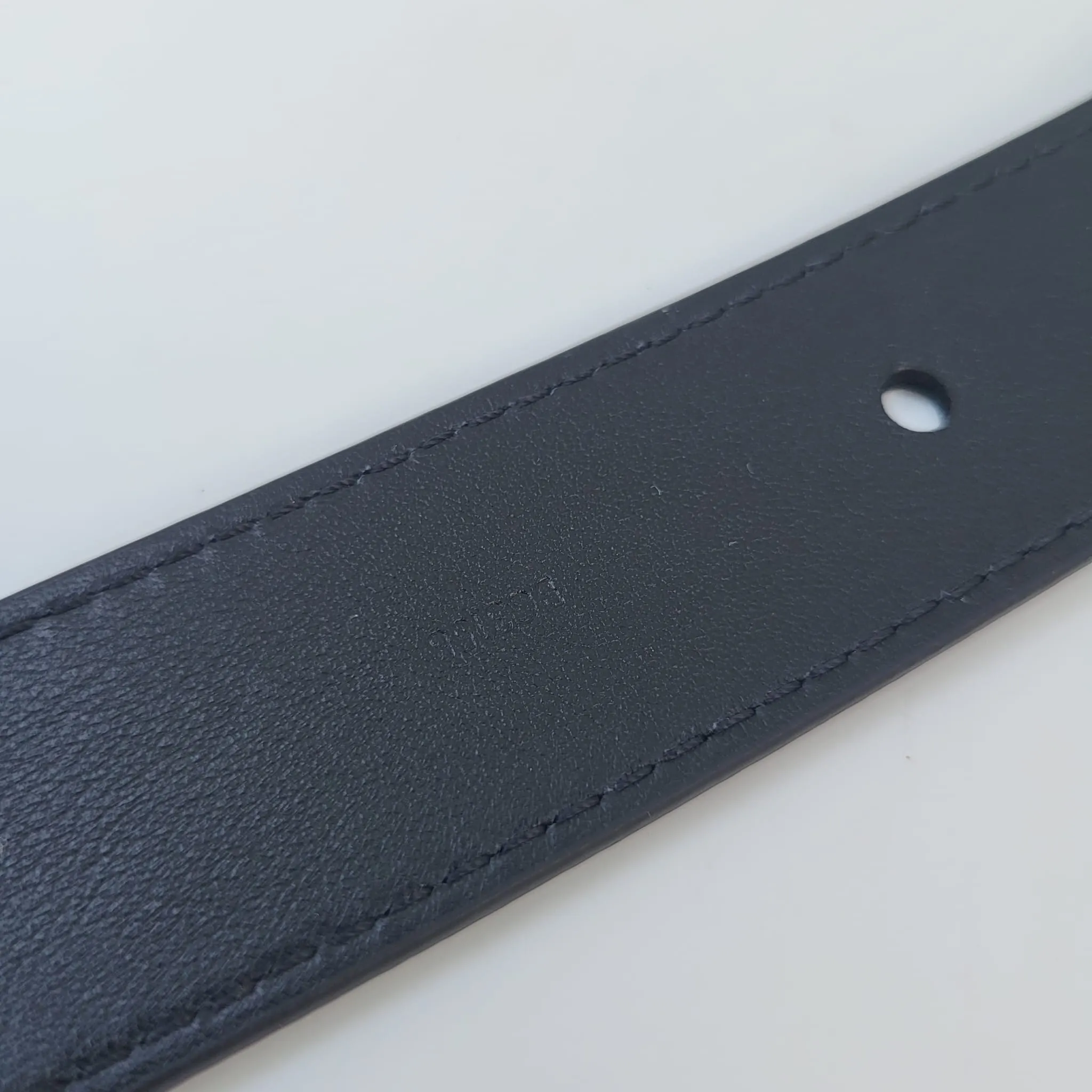 Ouest 30MM Belt Monogram Eclipse Glaze