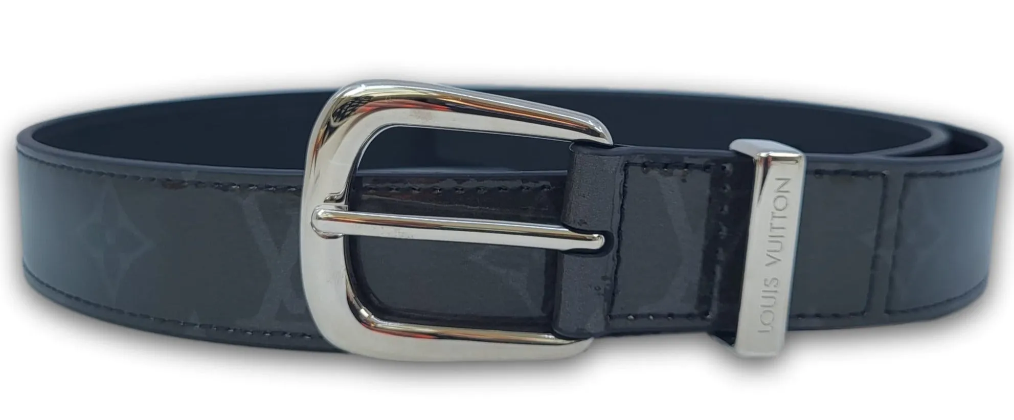 Ouest 30MM Belt Monogram Eclipse Glaze