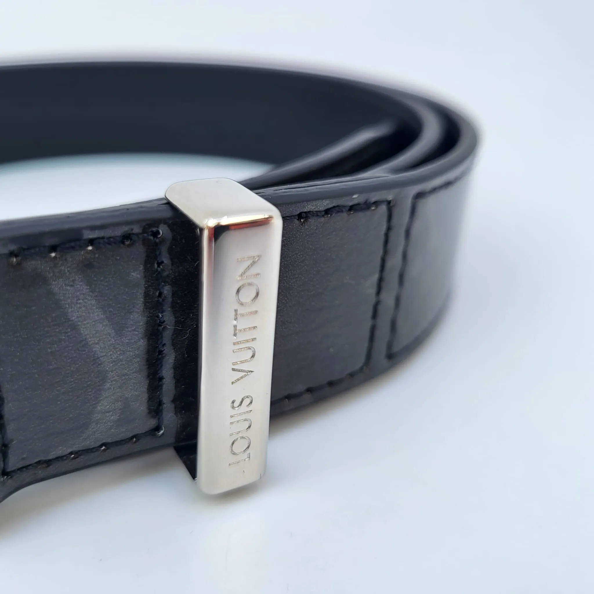 Ouest 30MM Belt Monogram Eclipse Glaze