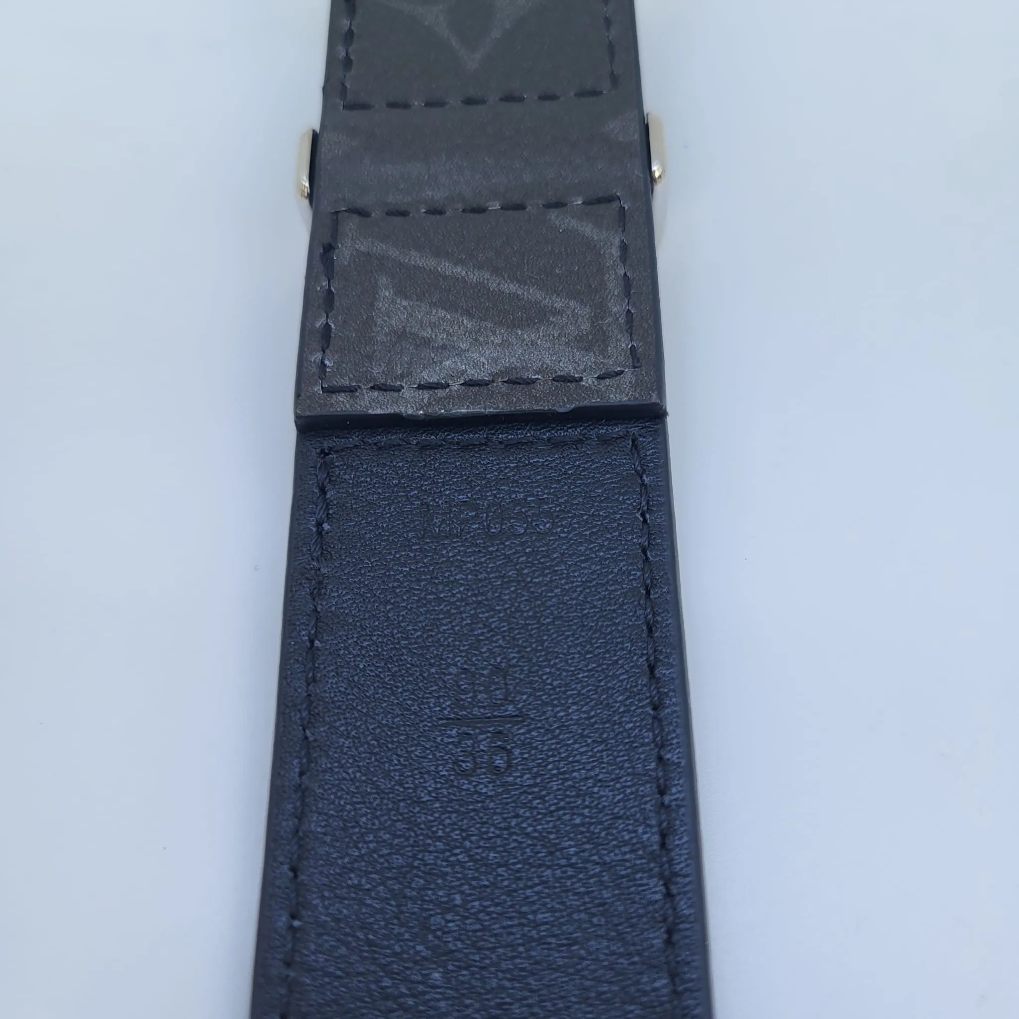 Ouest 30MM Belt Monogram Eclipse Glaze