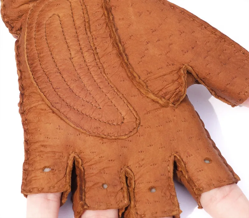 Panta - Peccary leather gloves - men