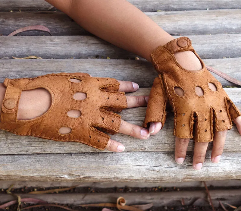 Panta - Peccary leather gloves - men