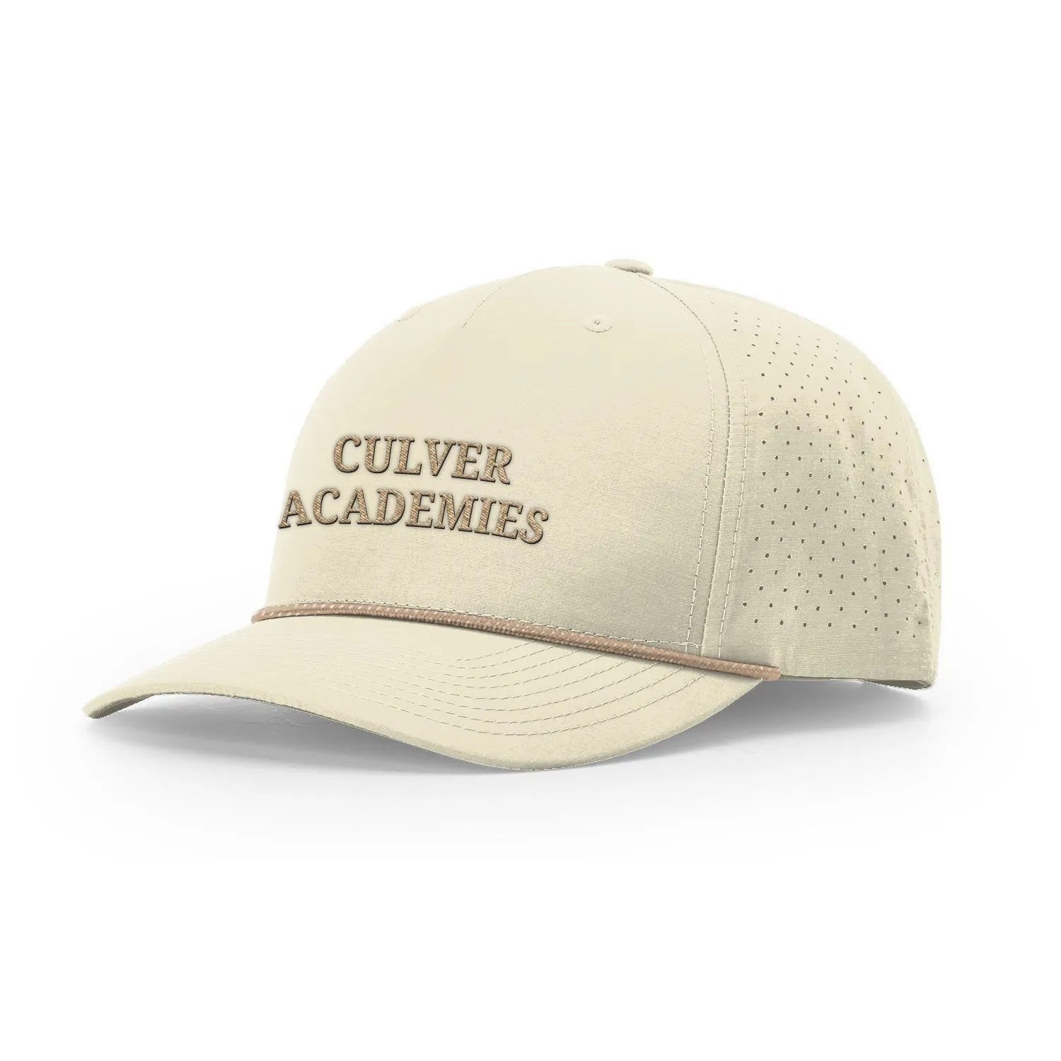 Performance Adjustable Snapback Hat - Oat Milk Elmwood