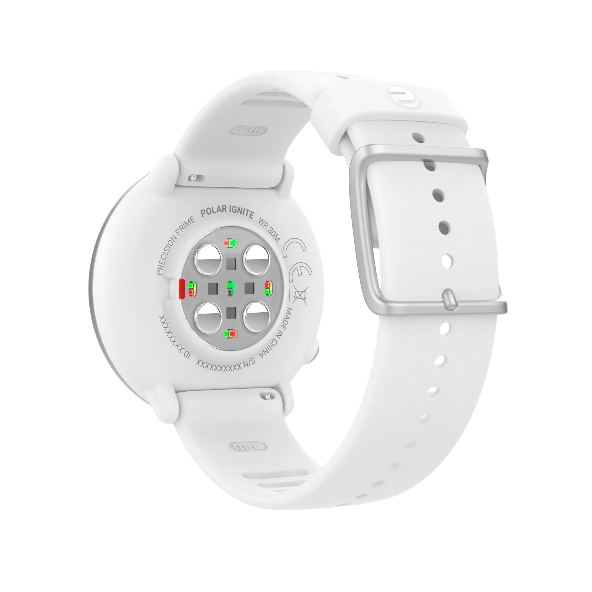 POLAR Ignite (White/Silver - Small) for ChooseHealthy