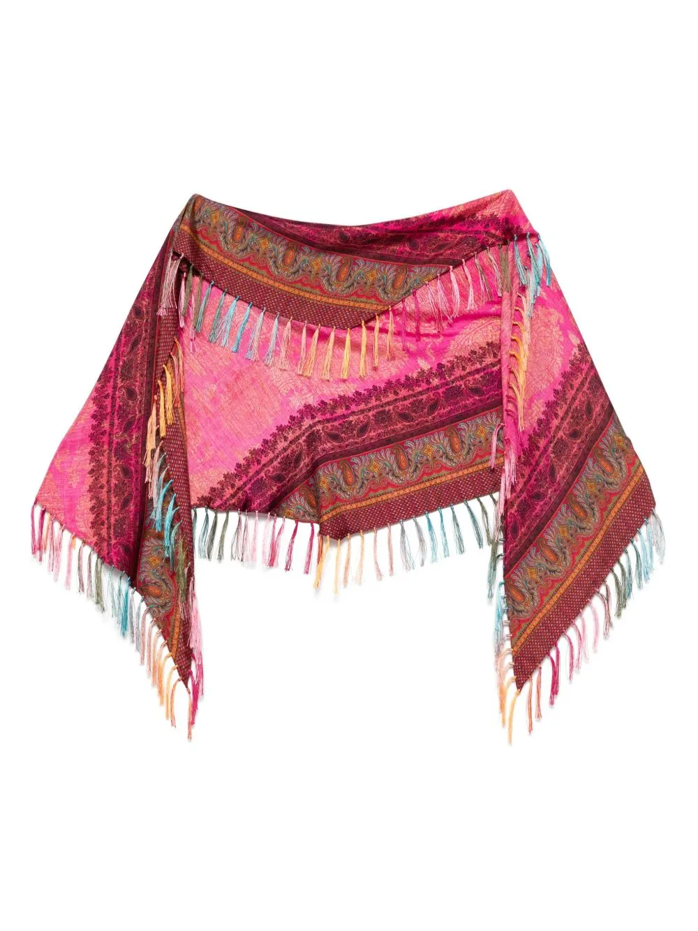 Printed slk scarf