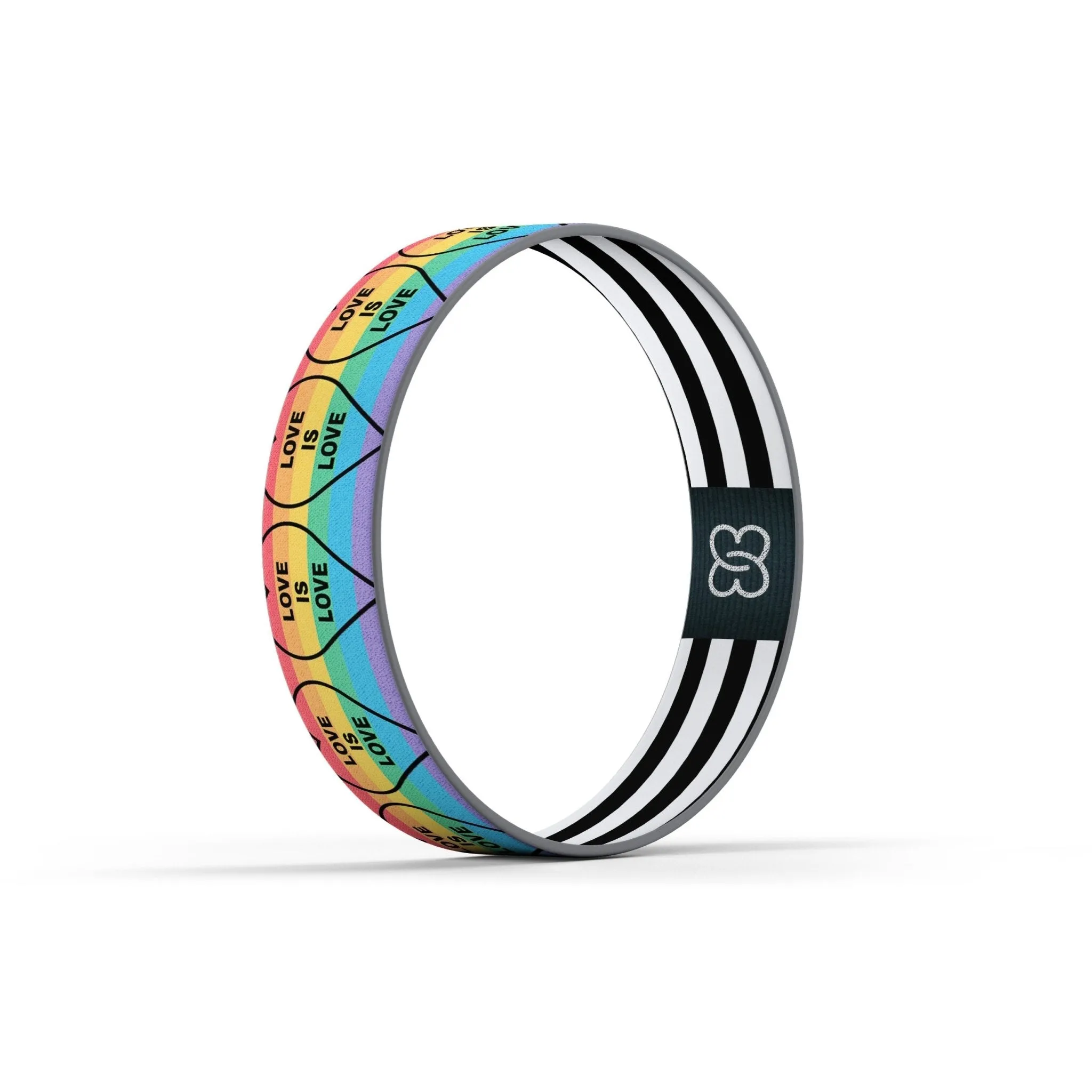 Proud Straight Ally Motivational Fabric Wristband