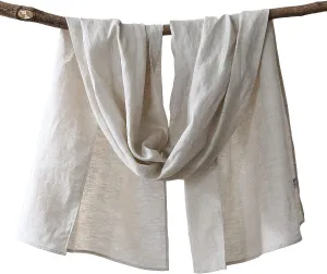 Pure Linen Lightweight Scarf