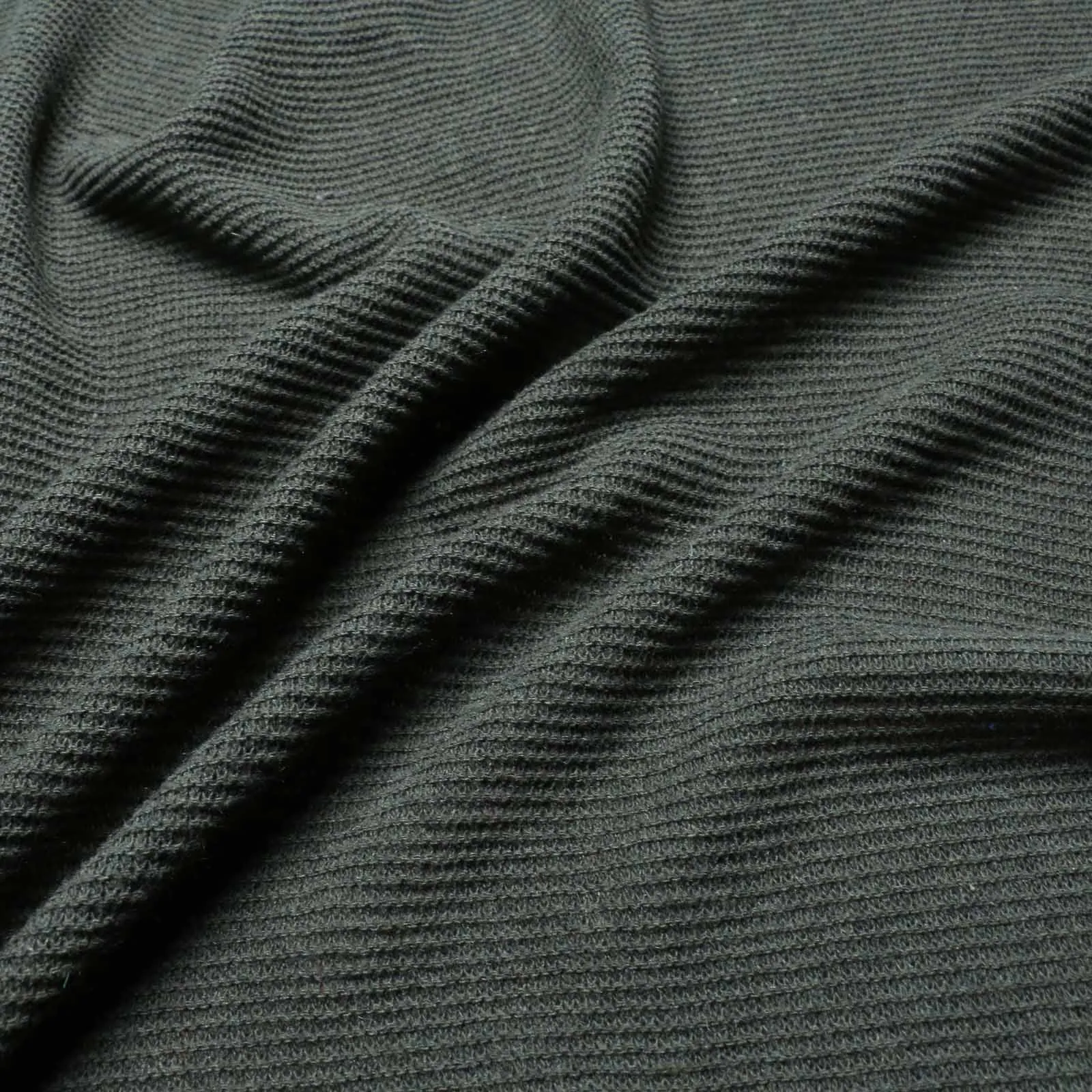 Purl Knit Fabric - Khaki green, dusty pink, red and pale grey