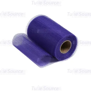 Purple Nylon Netting Fabric