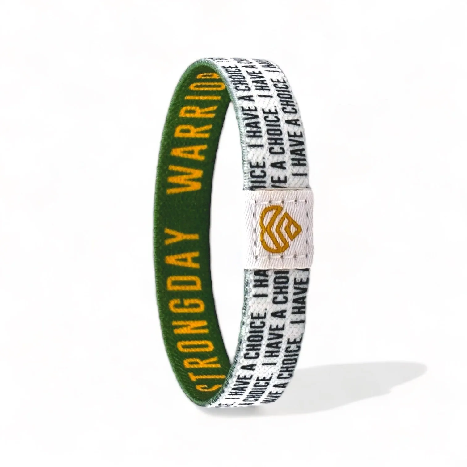 "I Have a Choice" | Strongday Warrior | Adult Reversible Wristband
