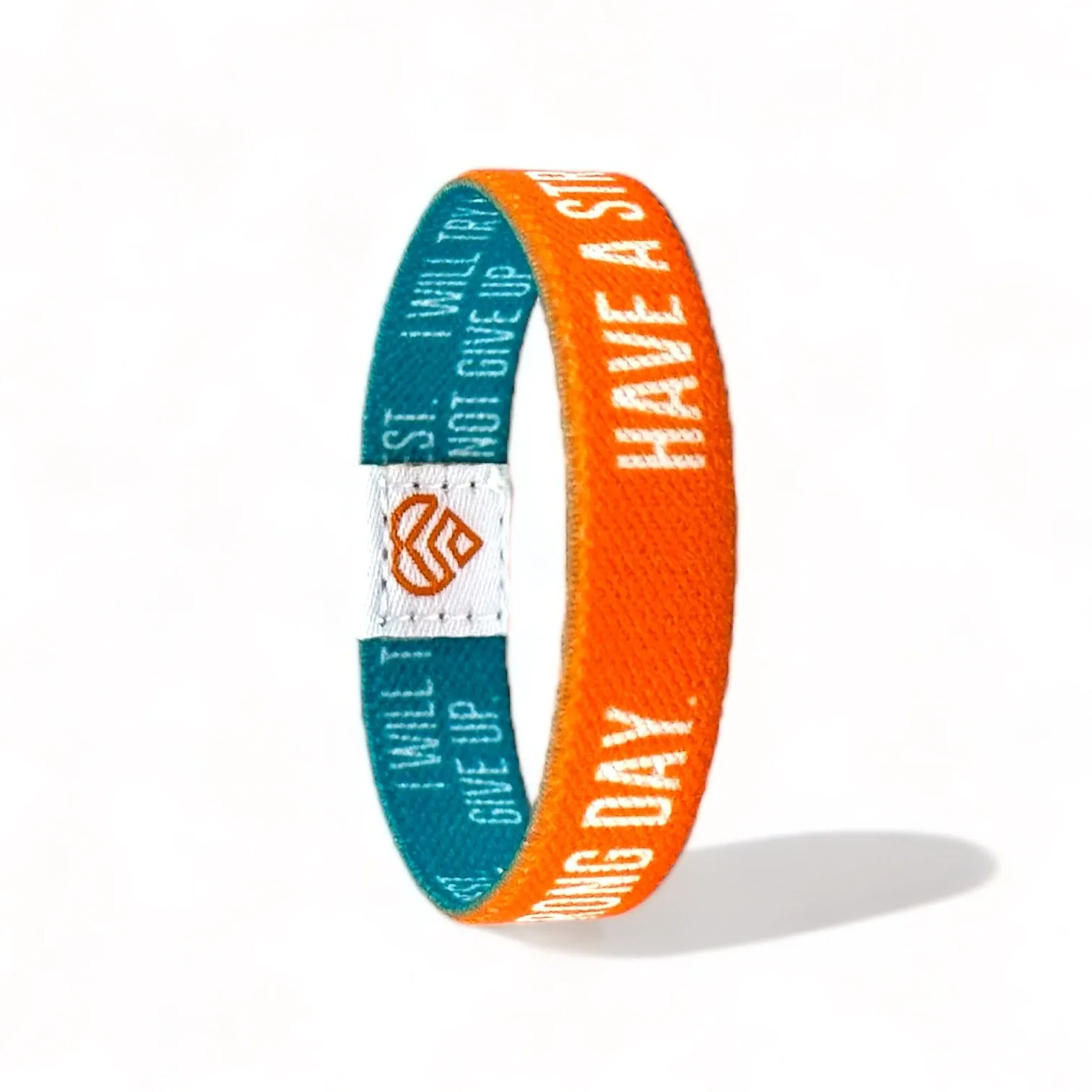 "I Will Try My Best. I Will Not Give Up." | Youth Reversible Wristband