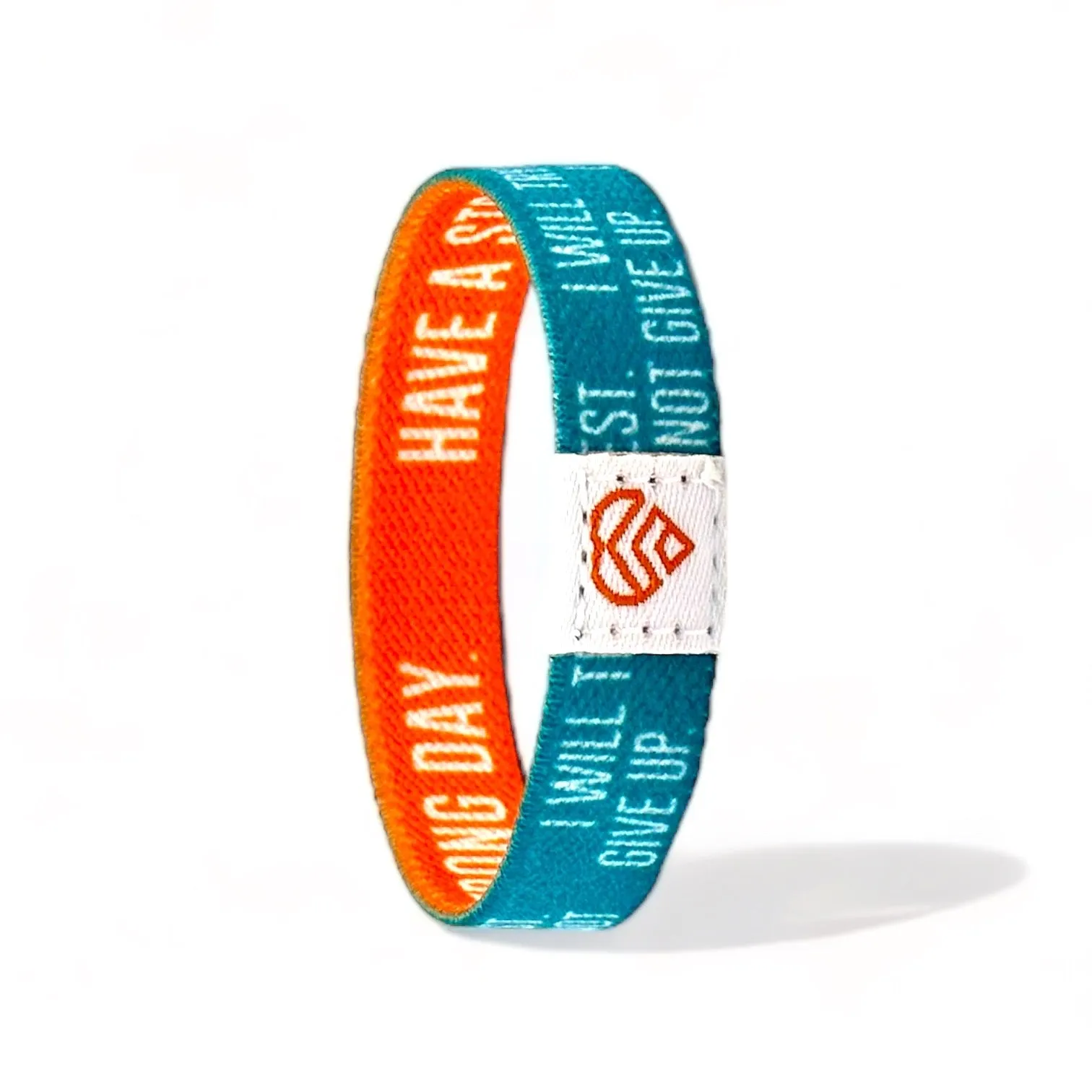 "I Will Try My Best. I Will Not Give Up." | Youth Reversible Wristband