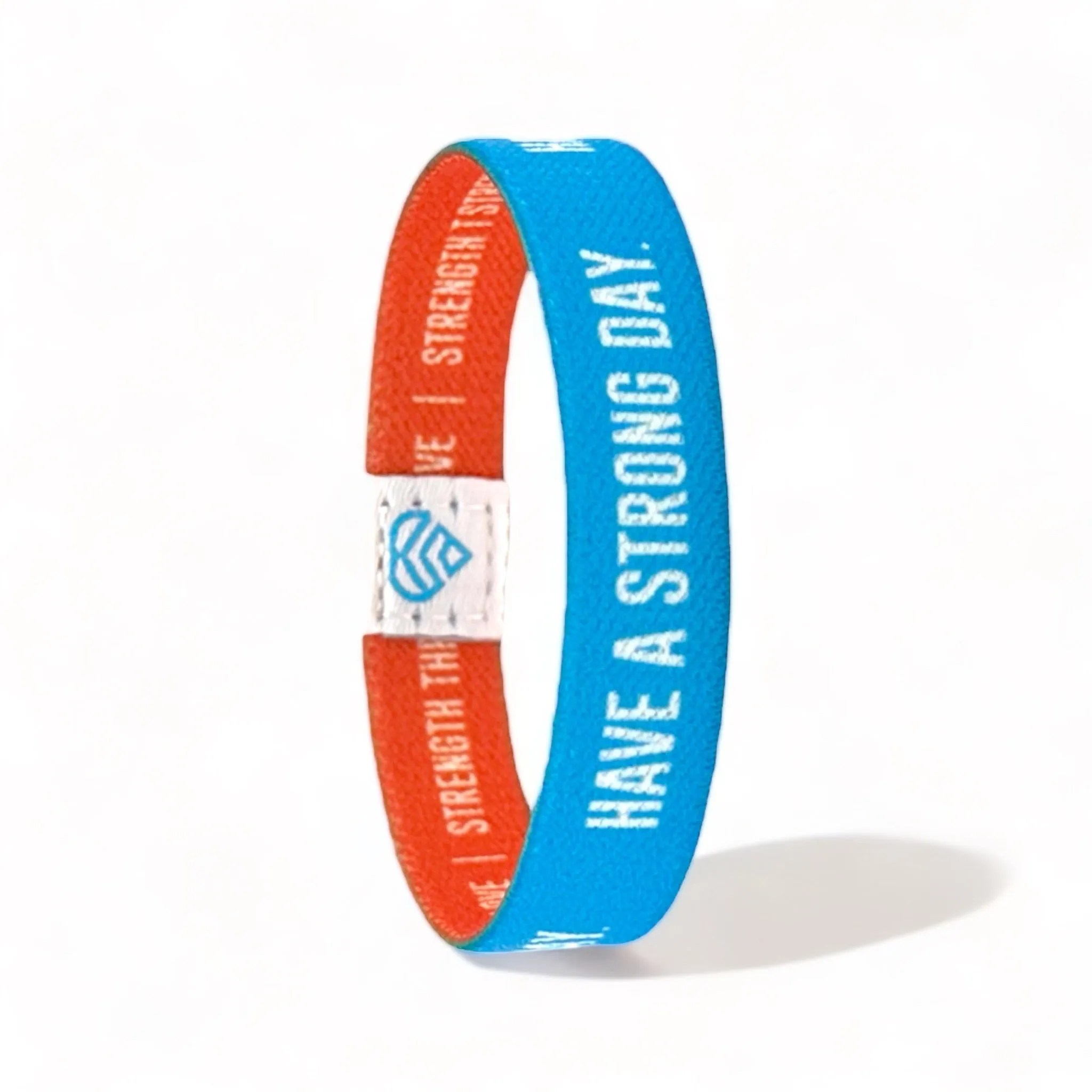 "Strength Through Love" | Adult Reversible Wristband
