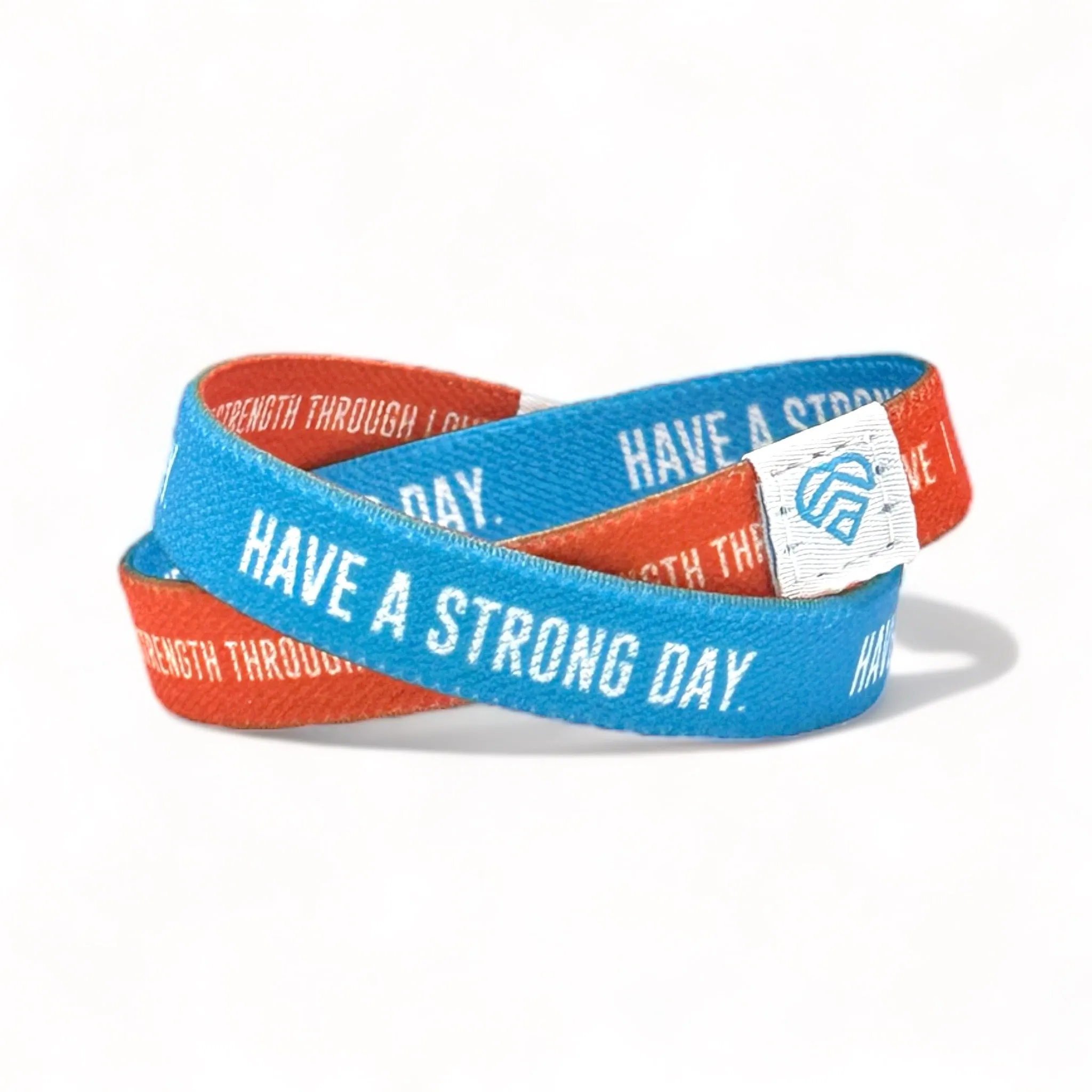 "Strength Through Love" | Adult Reversible Wristband