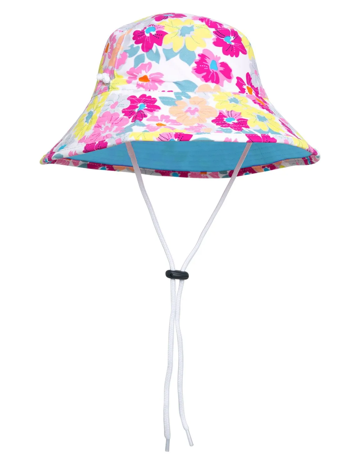 Reversible Bucket Sun Hat - Prettyberry Blue