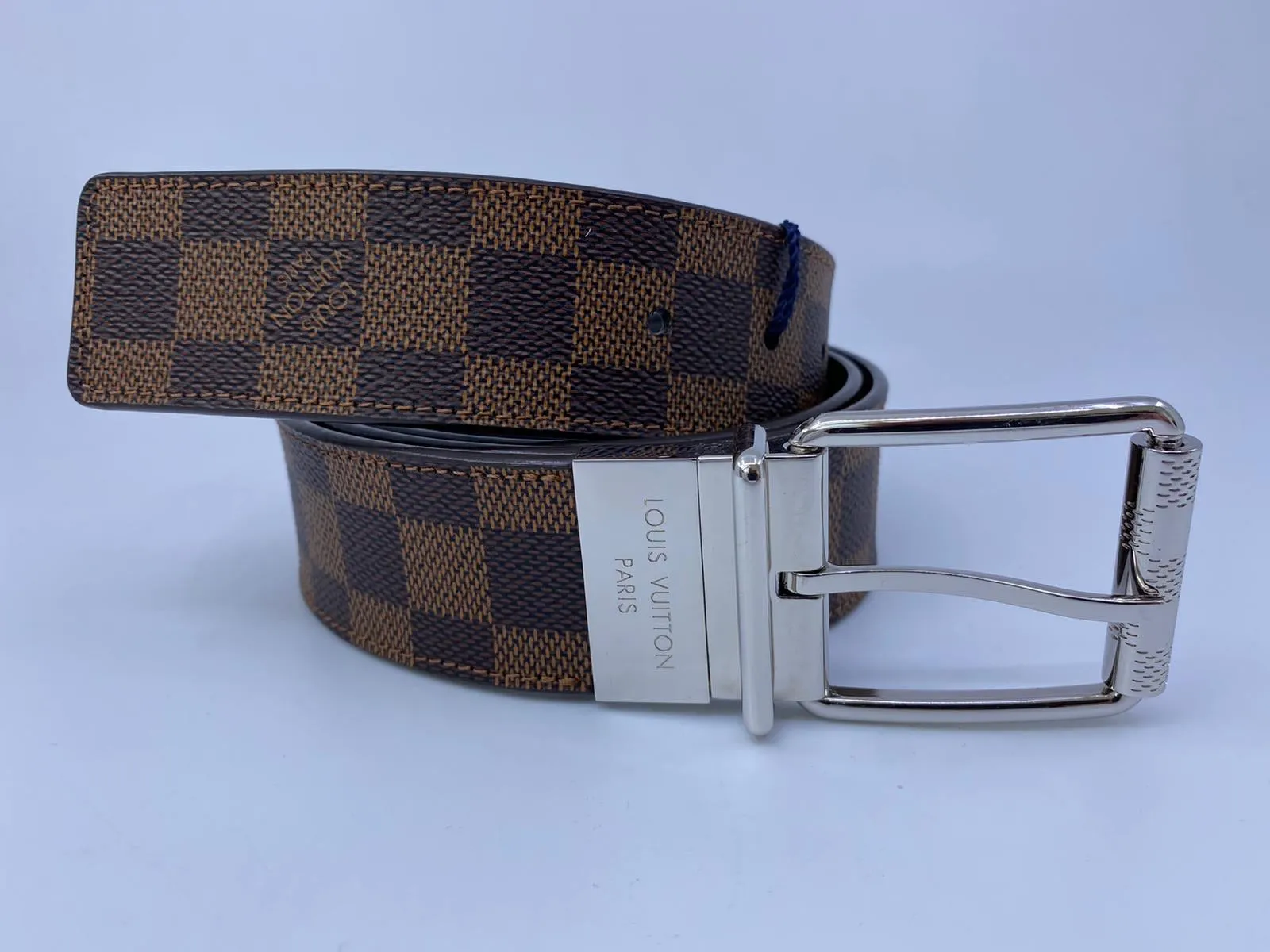 Reversible Damier Ebene Belt