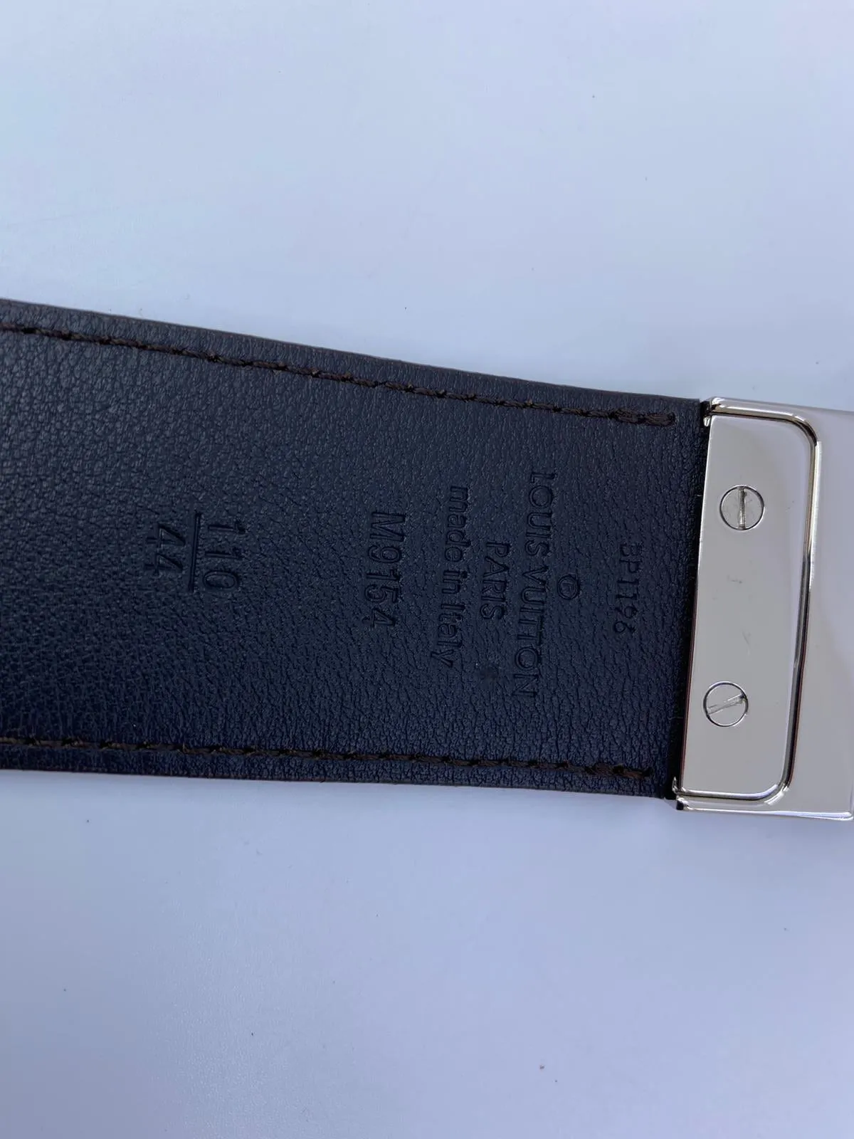 Reversible Damier Ebene Belt