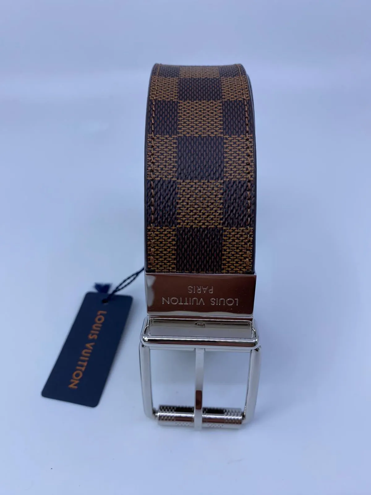 Reversible Damier Ebene Belt
