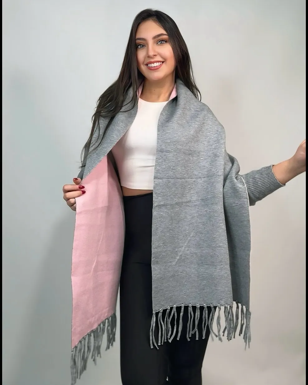 Reversible Elegant Poncho