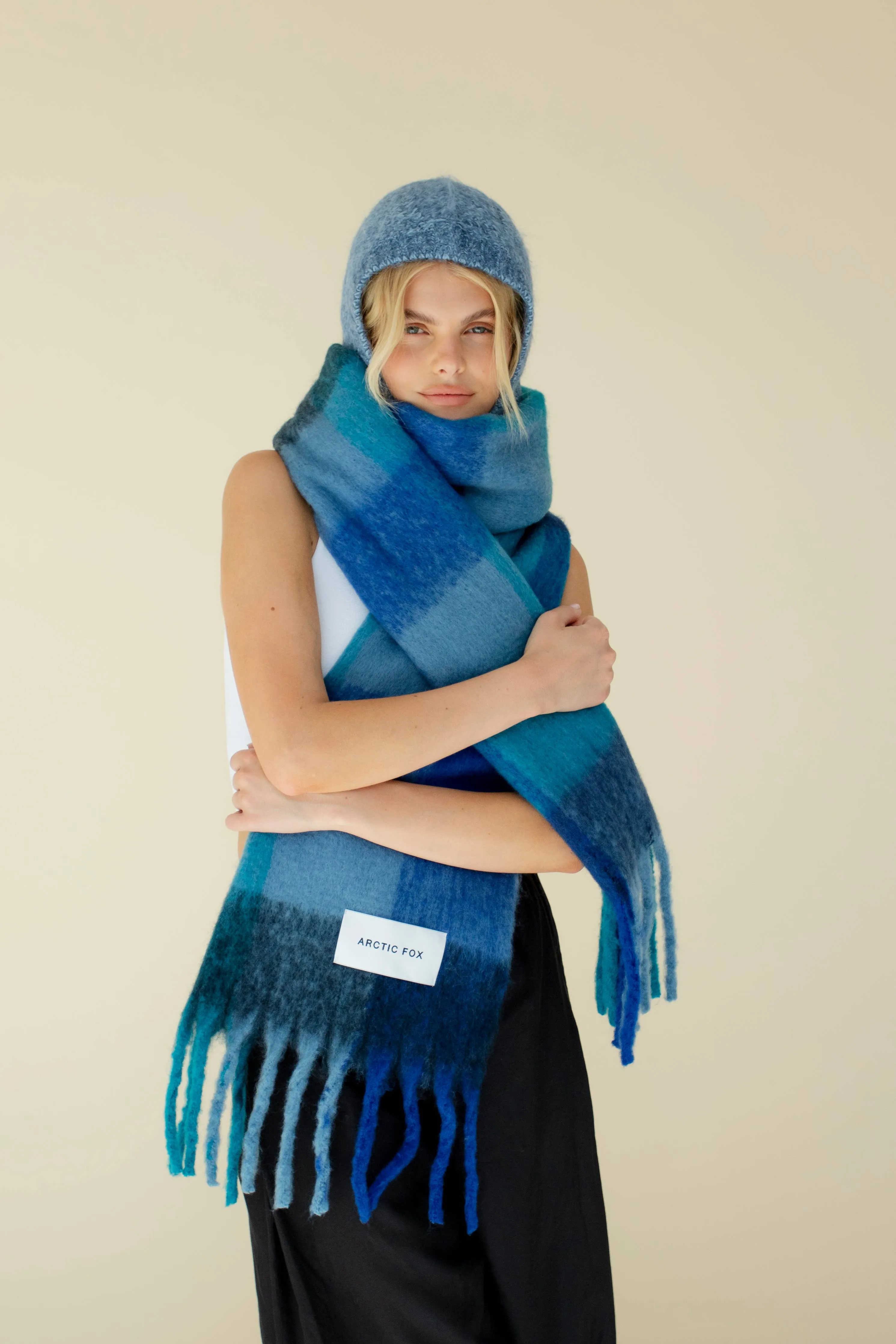 Reykjavik Scarf Blue