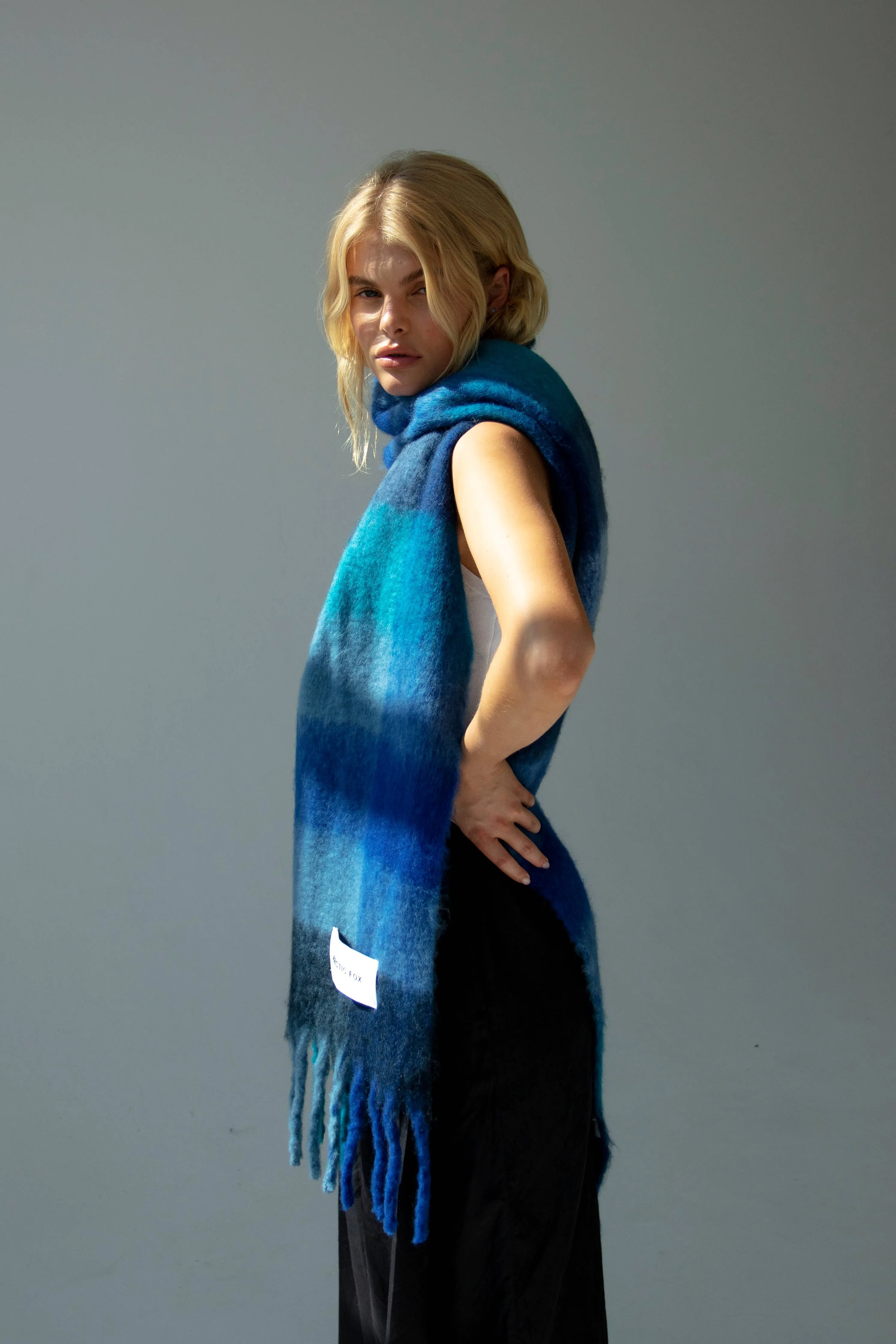 Reykjavik Scarf Blue