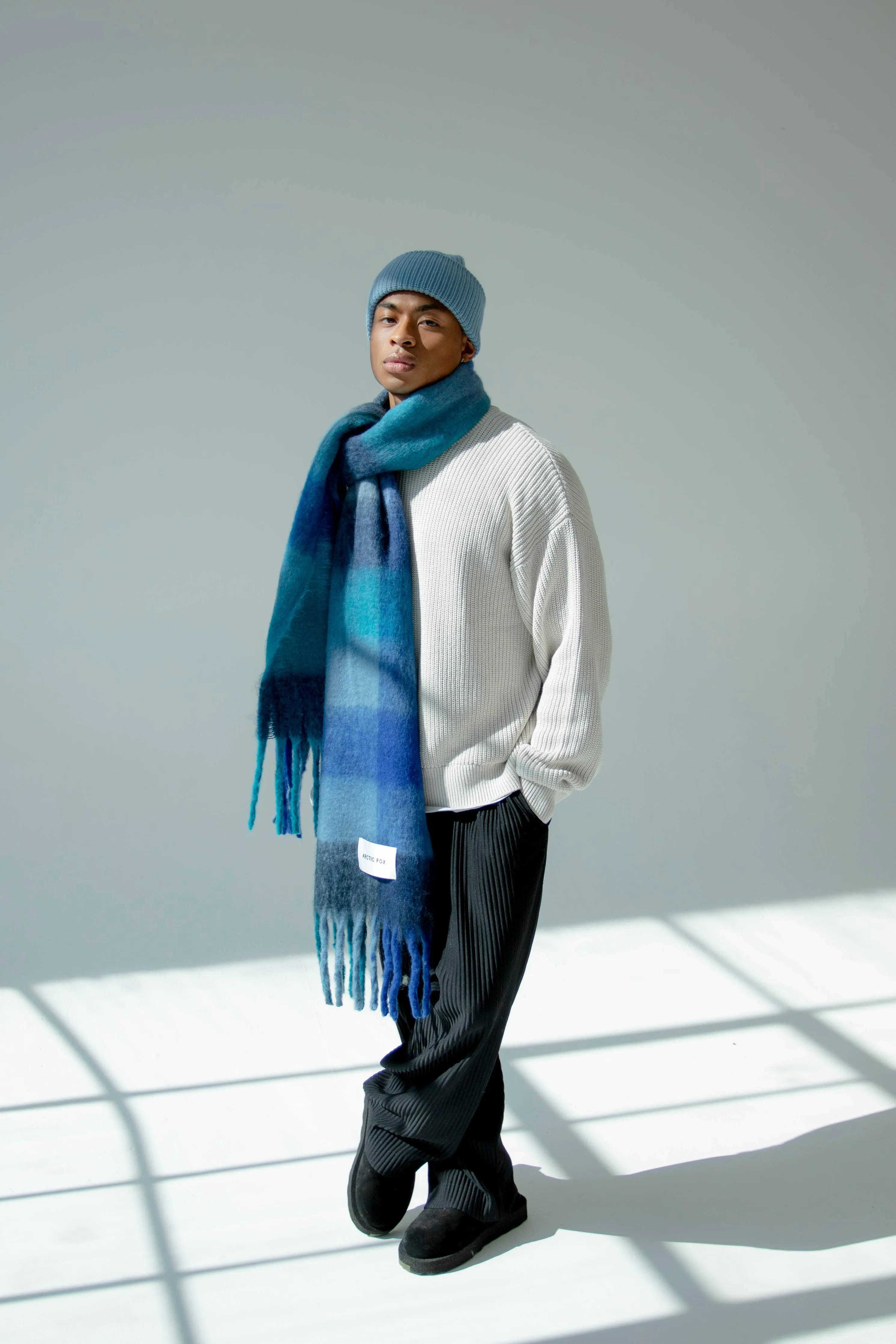 Reykjavik Scarf Blue