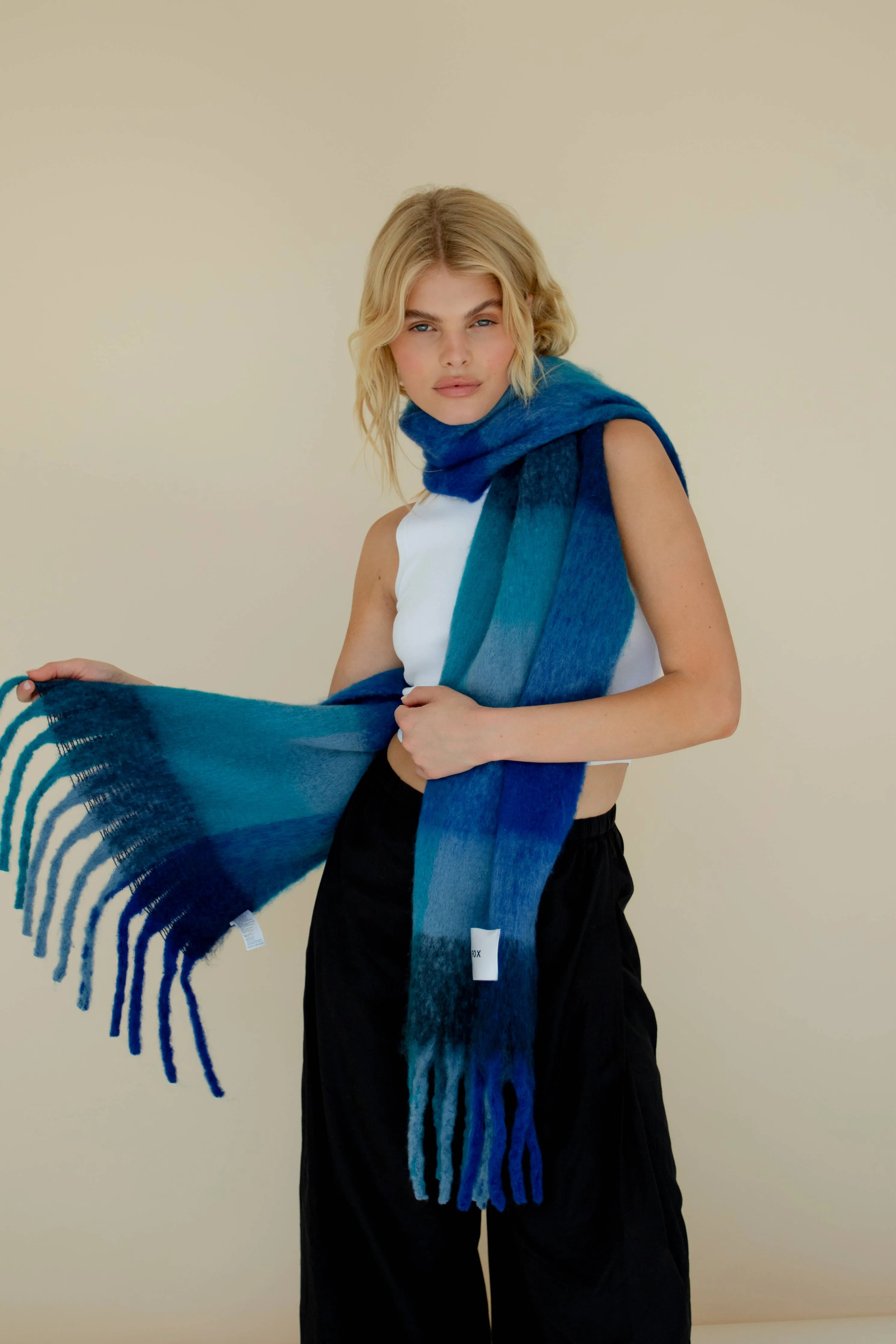Reykjavik Scarf Blue