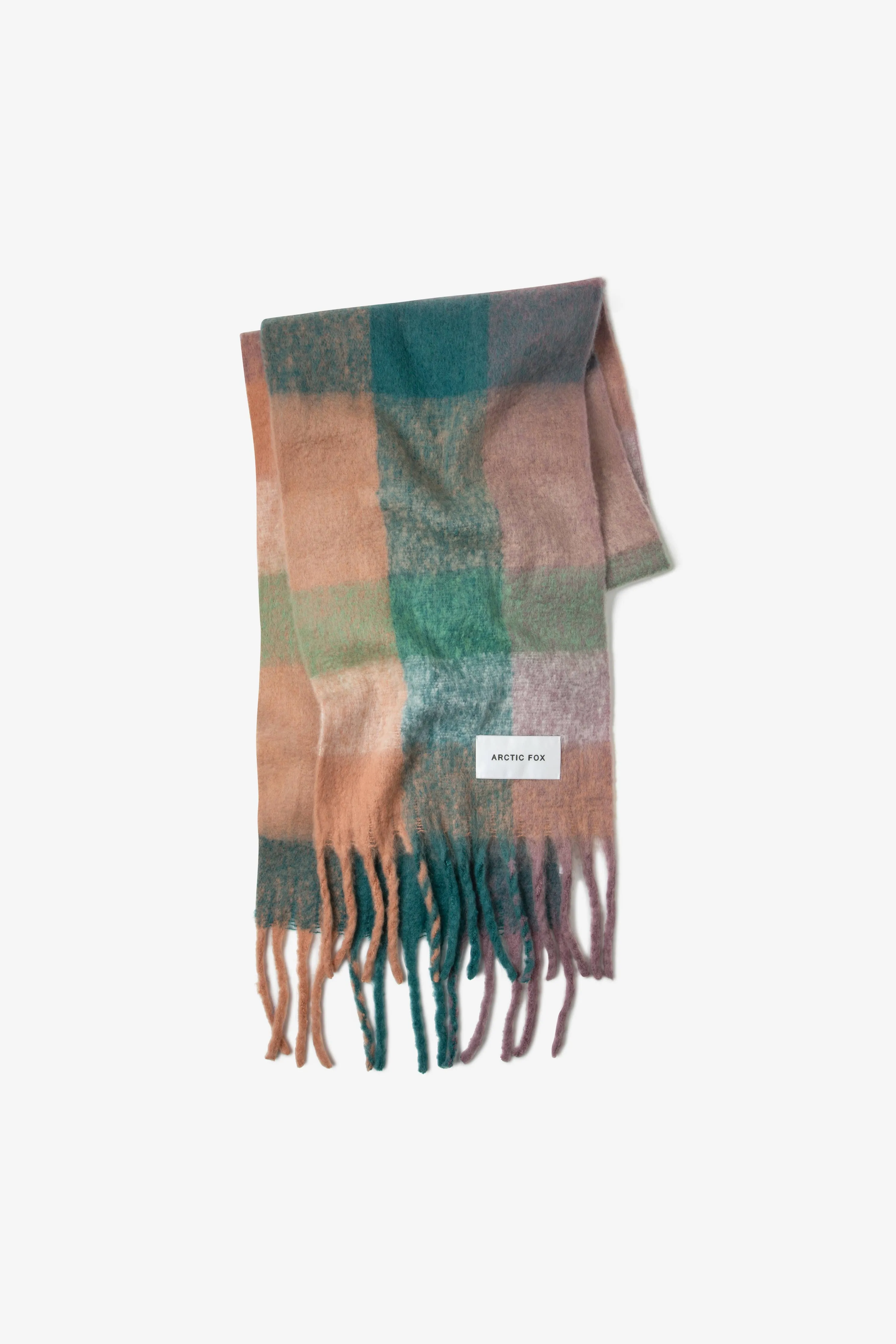Reykjavik Scarf - Lilac Check