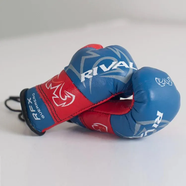 RIVAL®  MINI BOXING GLOVES - WHITE | Perfect for hanging in Car | Decorative