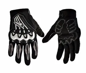 R.J.VON AXE Bike Riding Hand Gloves Full Finger (Black)