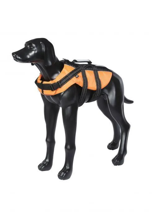Rukka Pets Safety Lightweight Durable Dog Life Vest Orange
