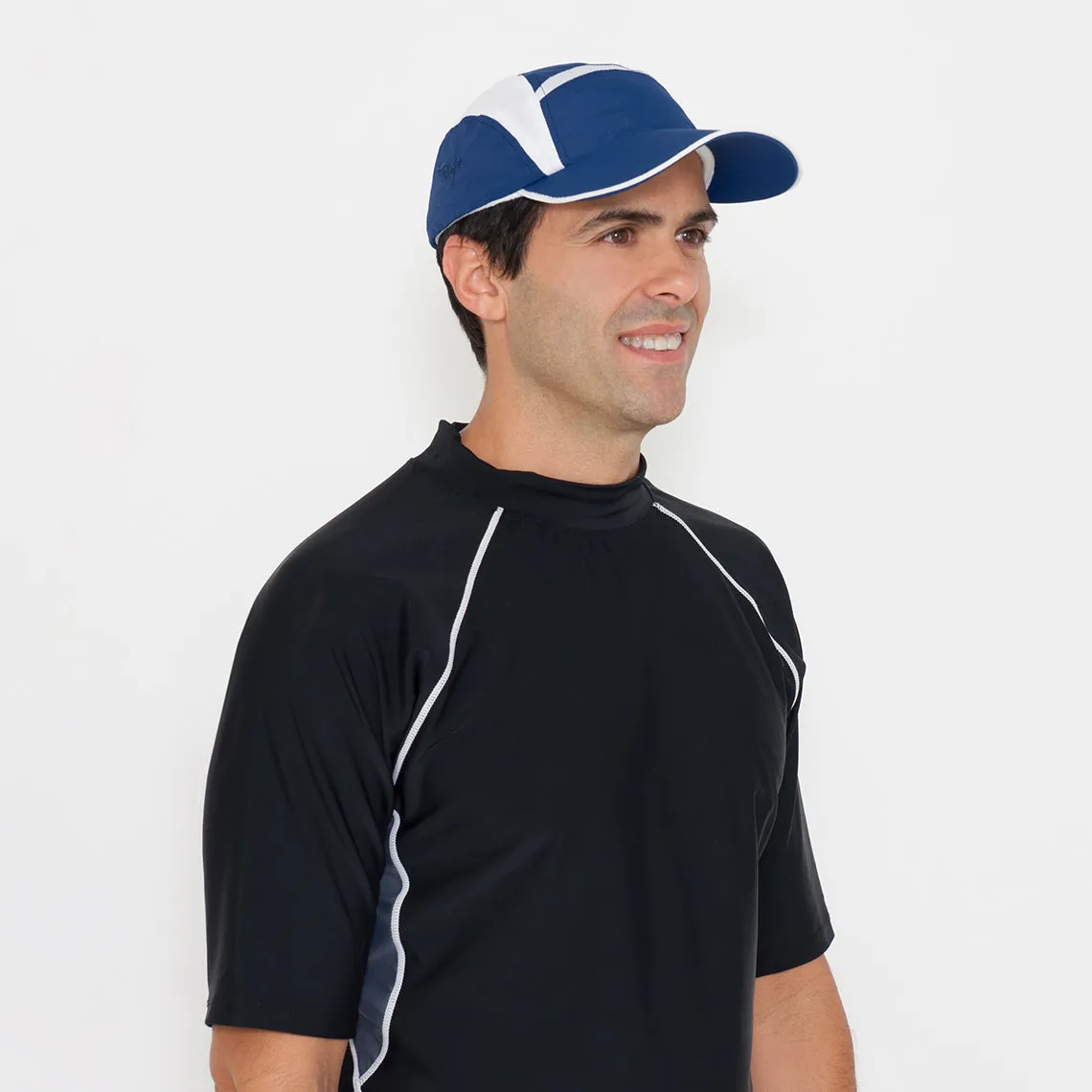 Runners Sun Hat - Navy
