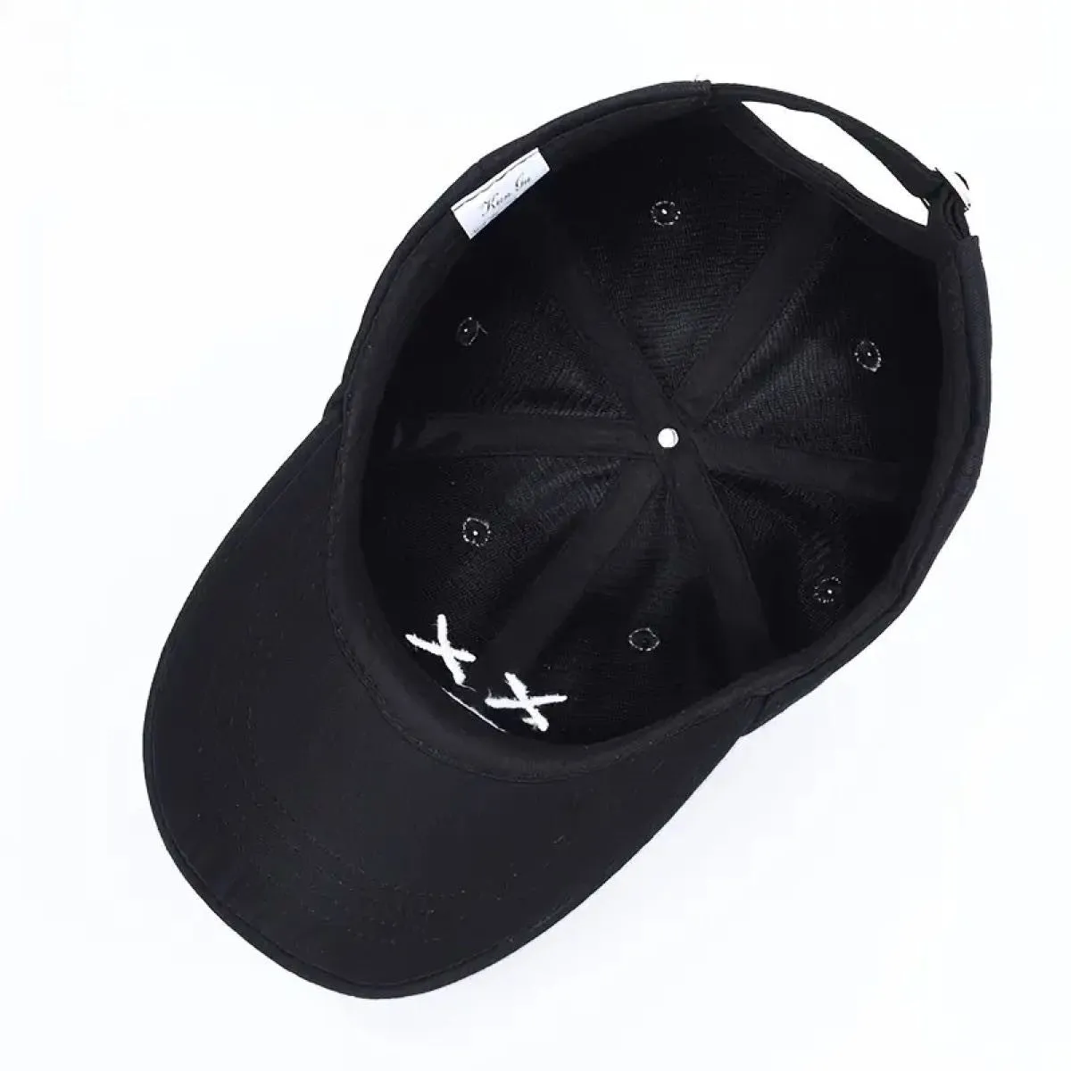 'Sad Face' Baseball Cap (#hat021Black)