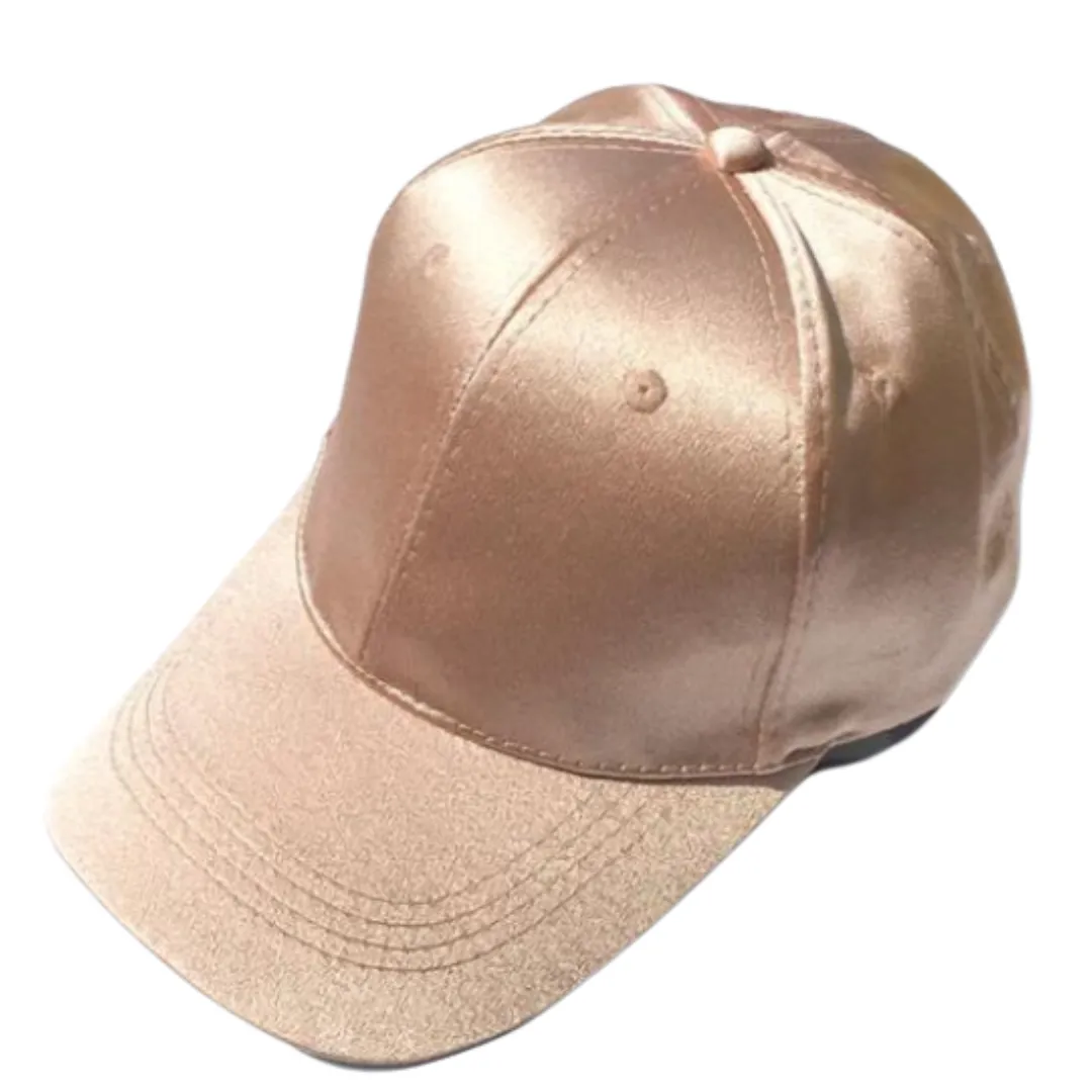 Satin Baseball Cap
