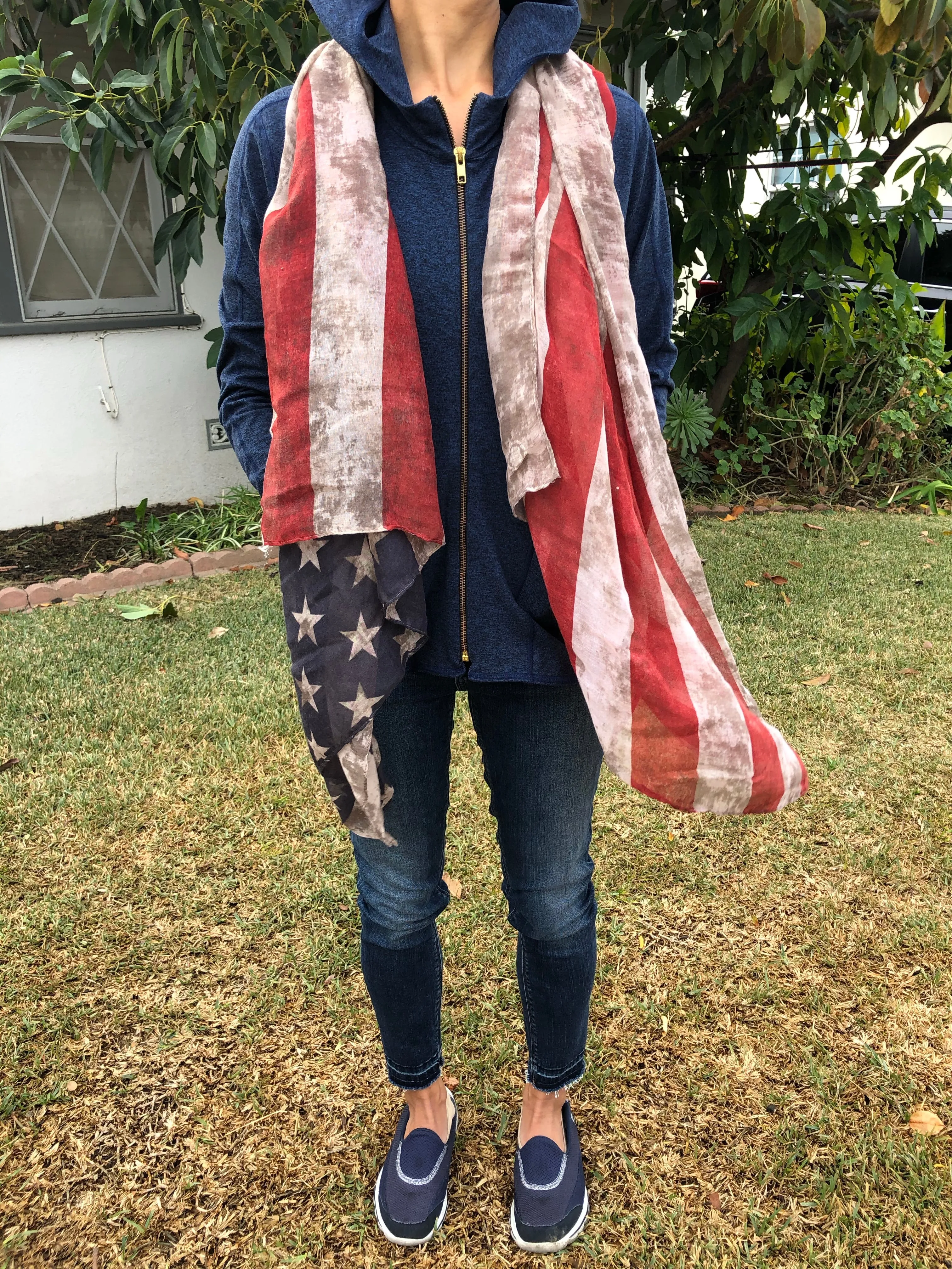SCARF USA FLAG