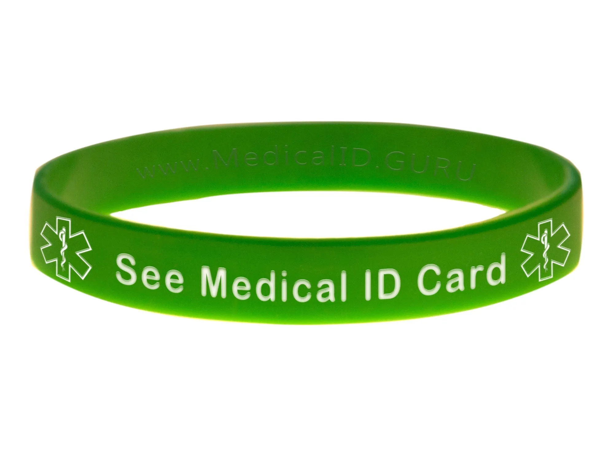 See Medical ID Card Bracelet