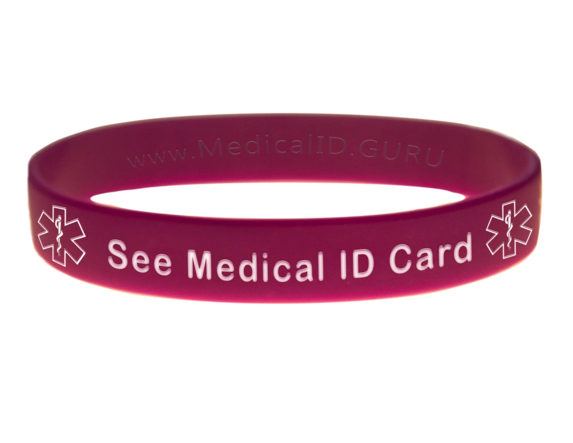 See Medical ID Card Bracelet