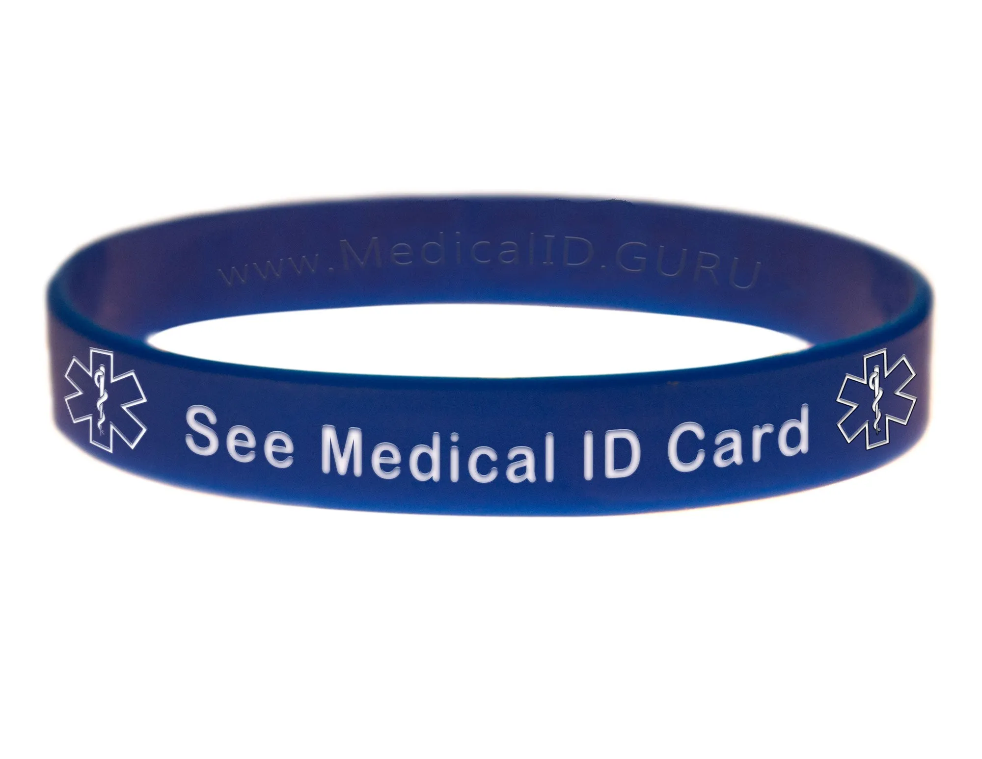 See Medical ID Card Bracelet