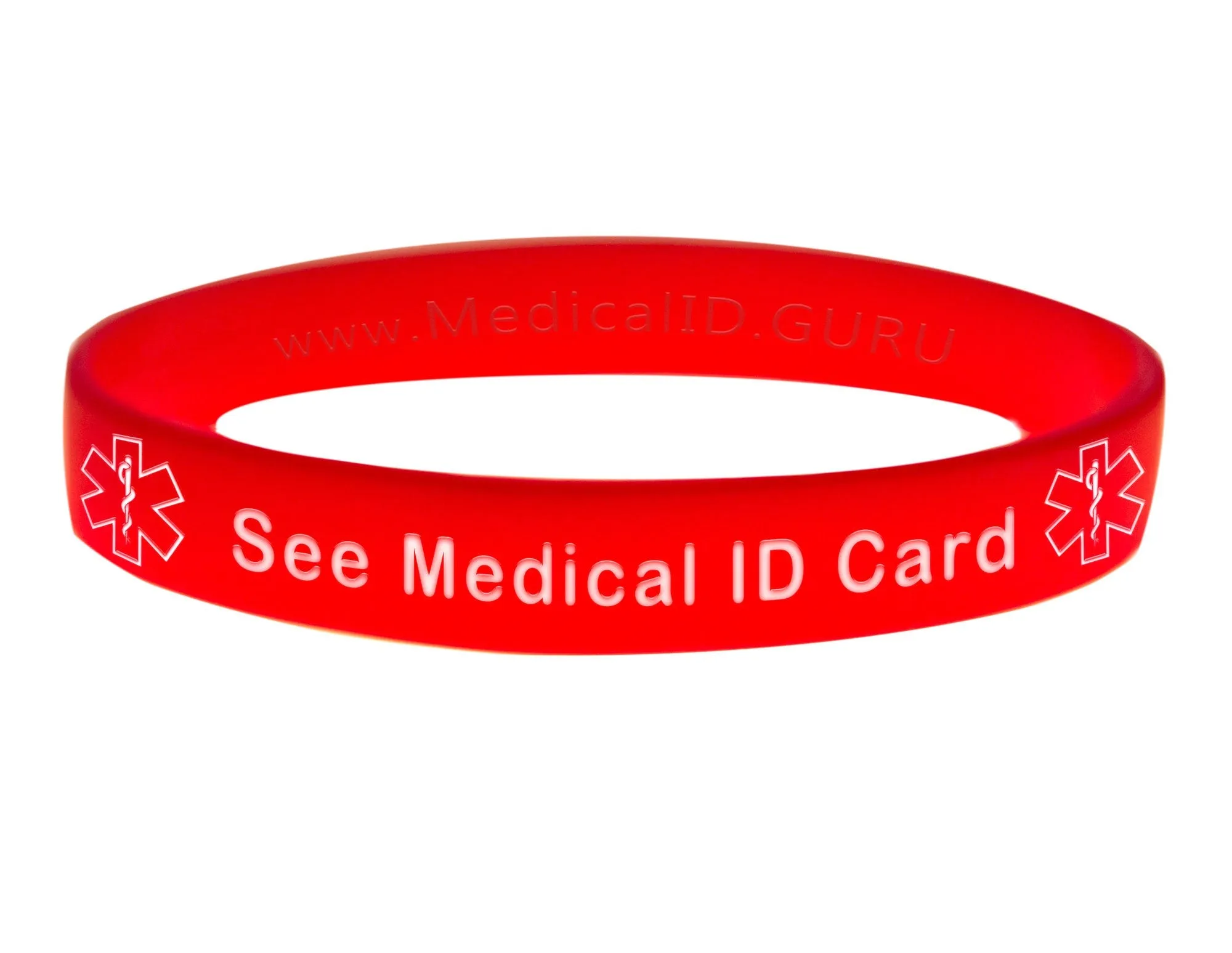 See Medical ID Card Bracelet