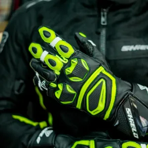 Shield Viper X Full Gauntlet Fluro Gloves