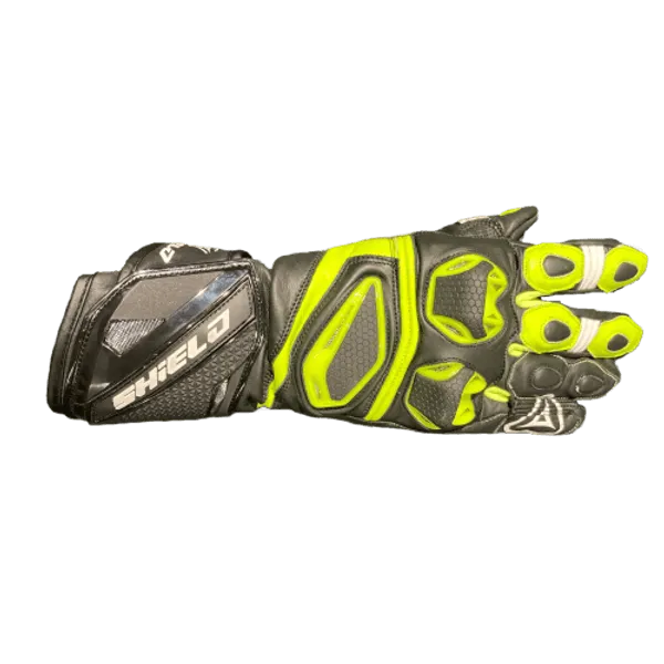 Shield Viper X Full Gauntlet Fluro Gloves