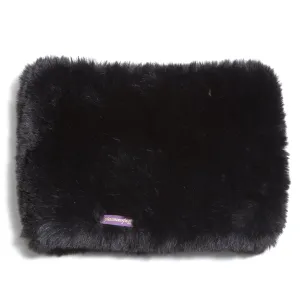 Signature Knitted Faux Fur Funnel