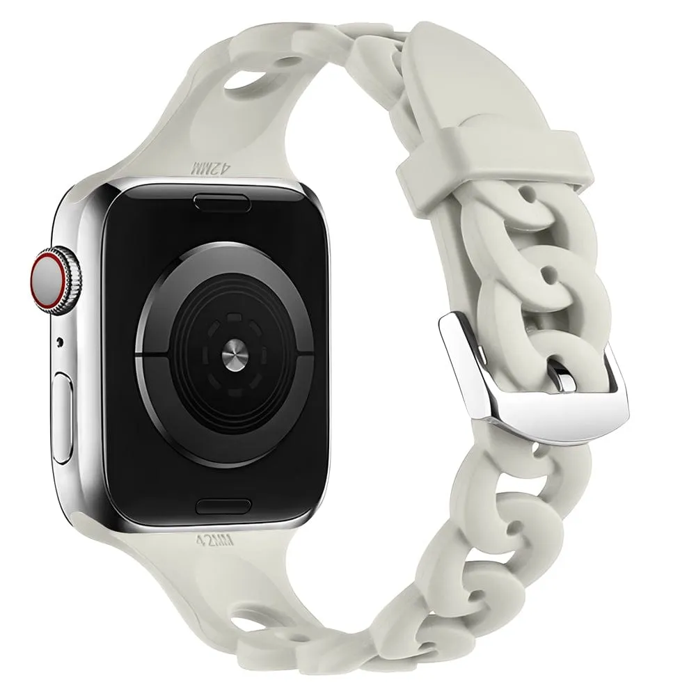 Silicone Chain Watch Band