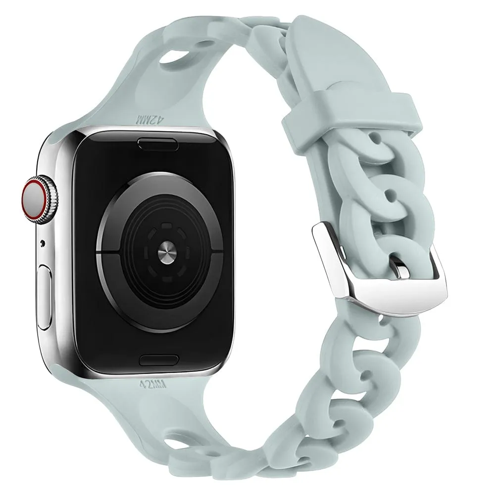 Silicone Chain Watch Band