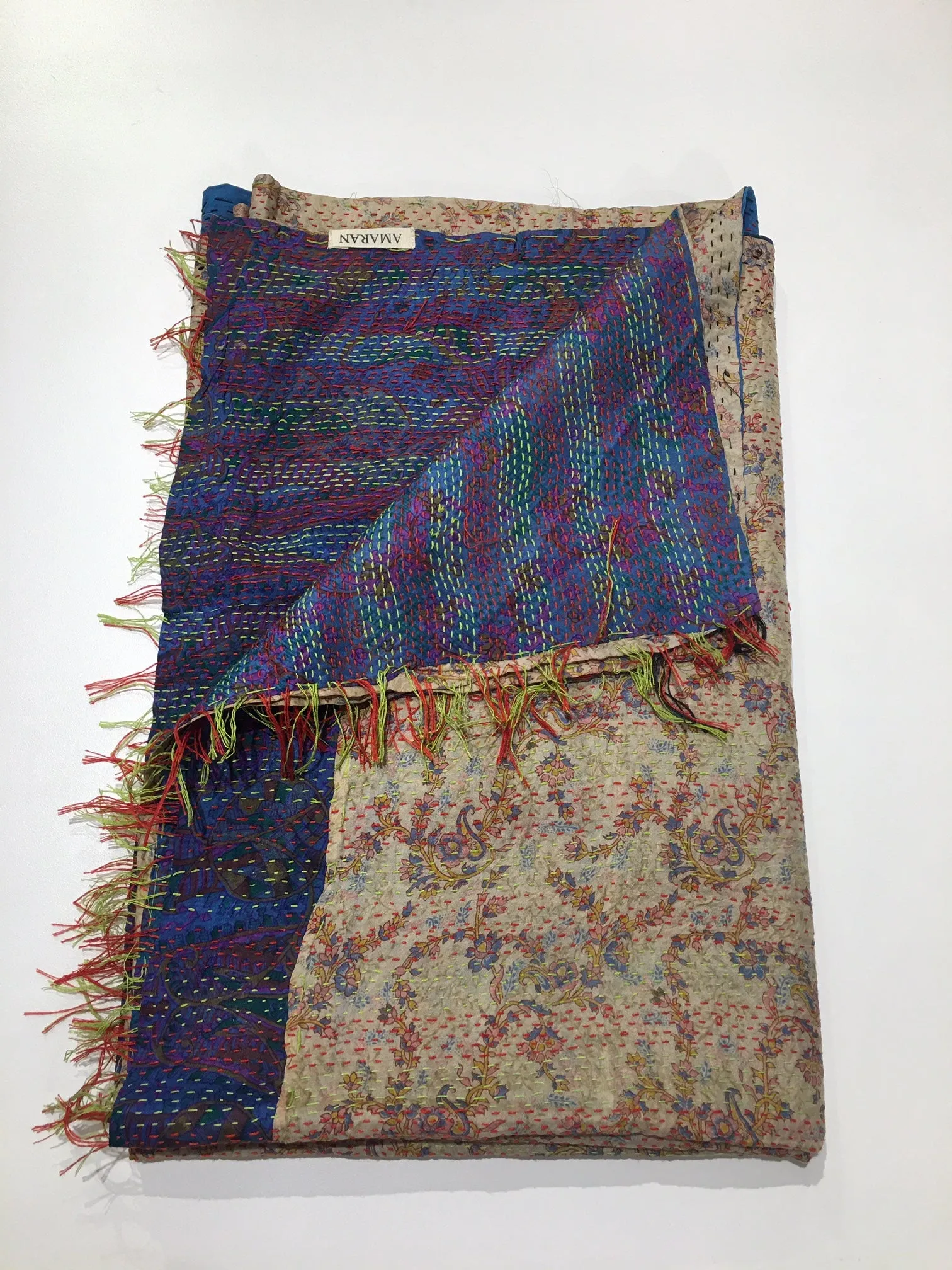 SILK KANTHA SCARF